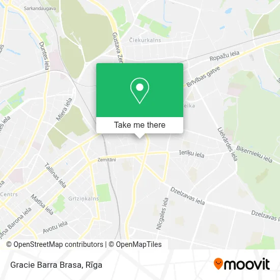 Gracie Barra Brasa map