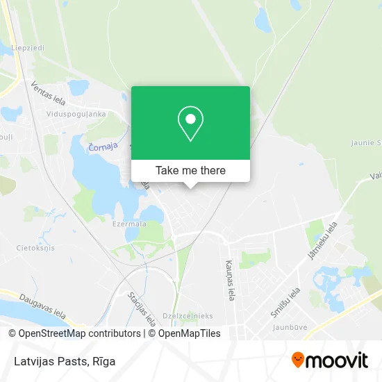 Latvijas Pasts map