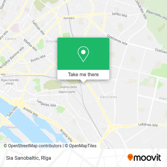 Sia Sanobaltic map