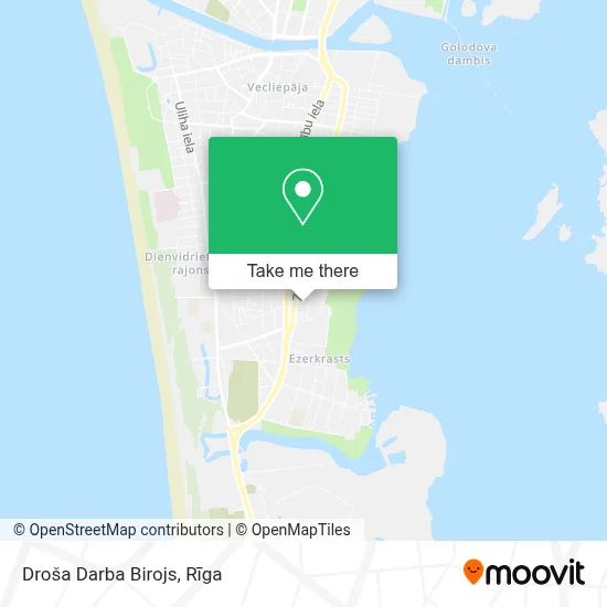 Droša Darba Birojs map