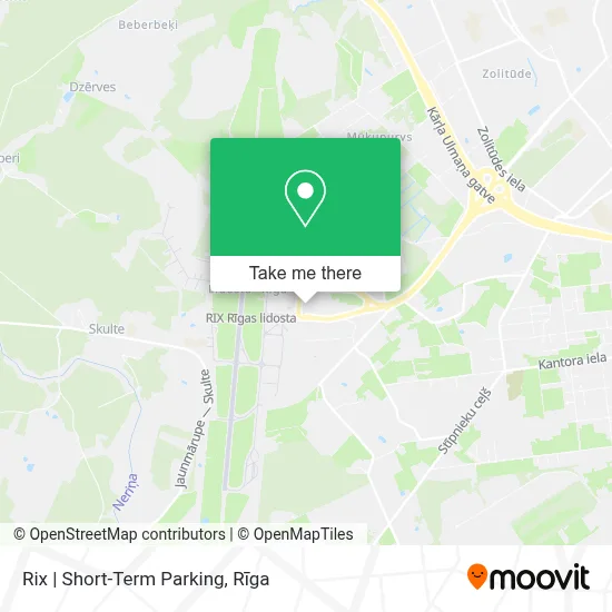Rix | Short-Term Parking map