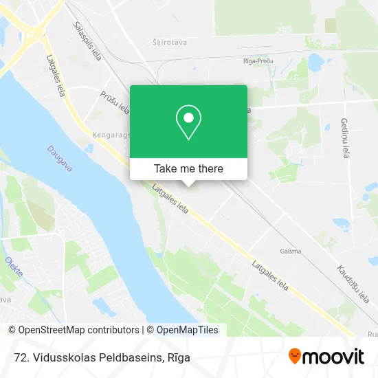 72. Vidusskolas Peldbaseins map