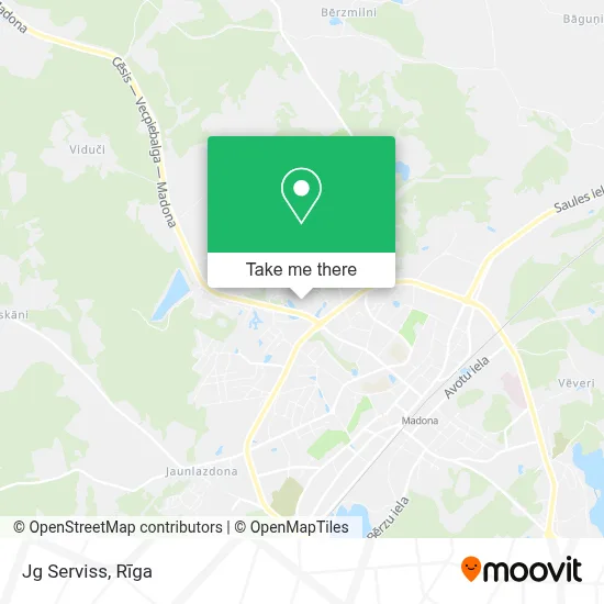 Jg Serviss map