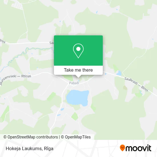 Hokeja Laukums map