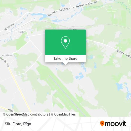 Silu Flora map
