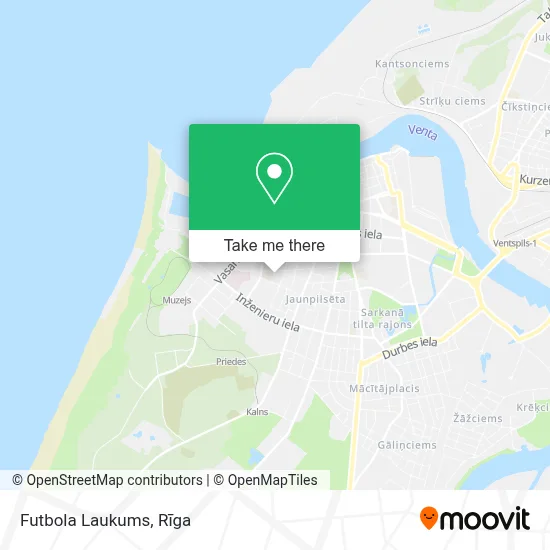 Futbola Laukums map