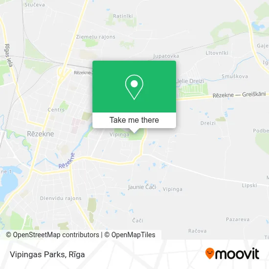 Vipingas Parks map