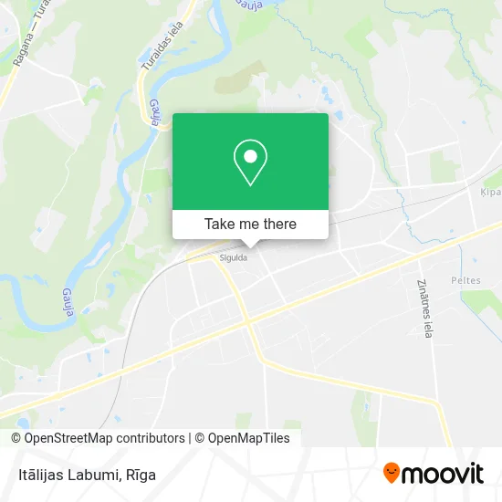 Itālijas Labumi map