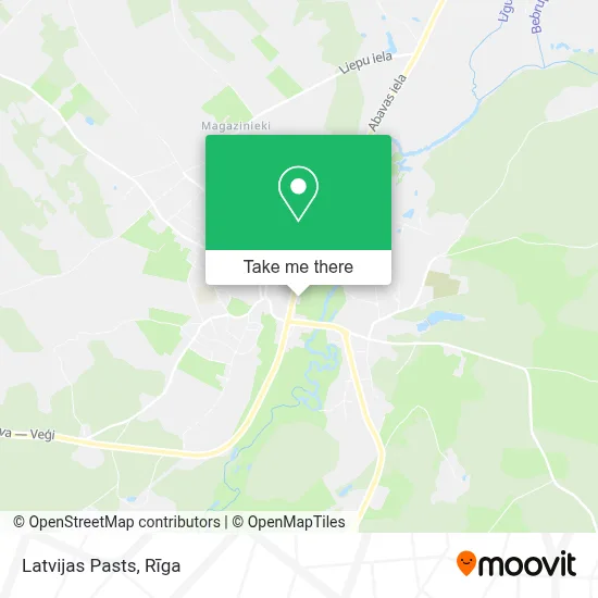 Latvijas Pasts map