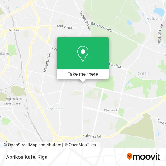 Abrikos Kafe map