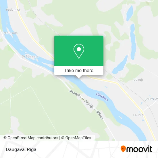 Daugava map