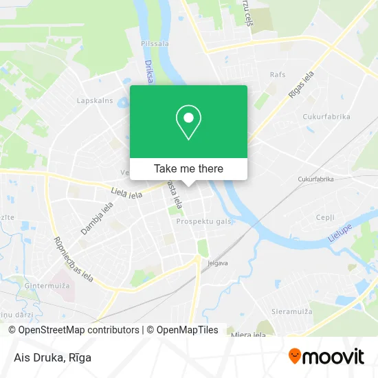 Ais Druka map