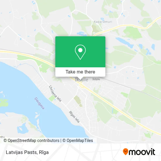 Latvijas Pasts map