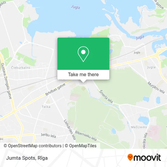 Jumta Spots map