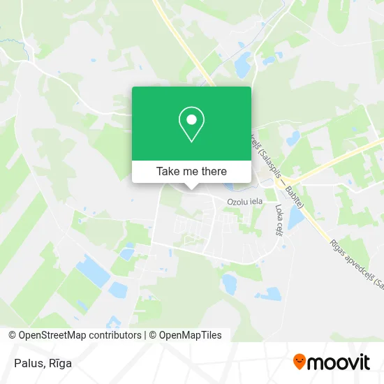 Palus map