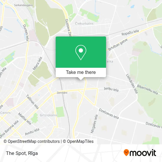 The Spot map