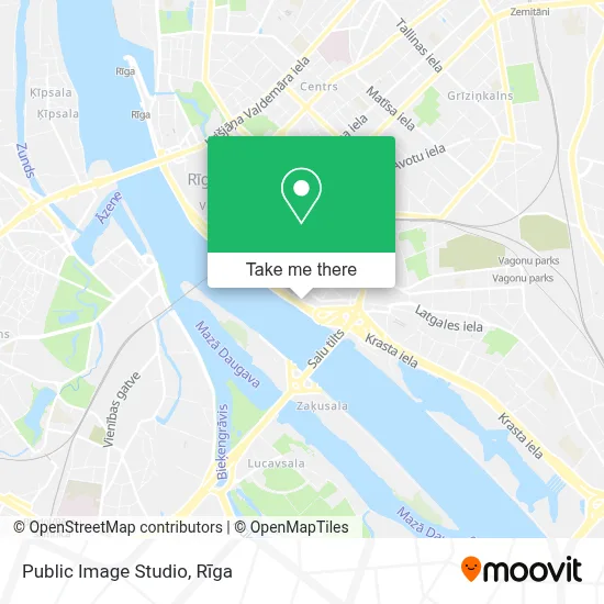 Public Image Studio map