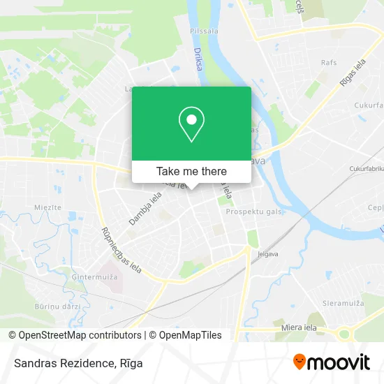 Sandras Rezidence map