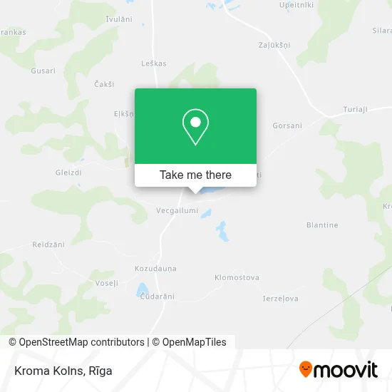 Kroma Kolns map