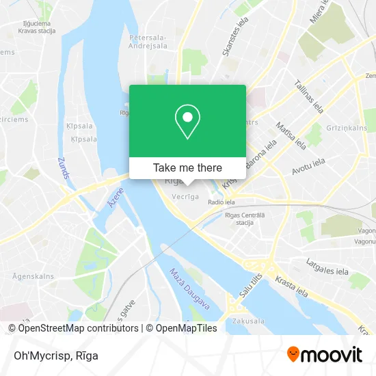 Oh'Mycrisp map