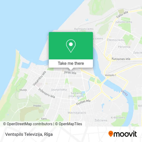Ventspils Televizija map