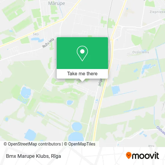 Bmx Marupe Klubs map