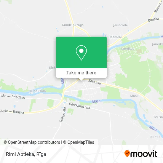 Rimi Aptieka map