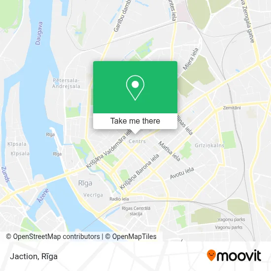 Jaction map