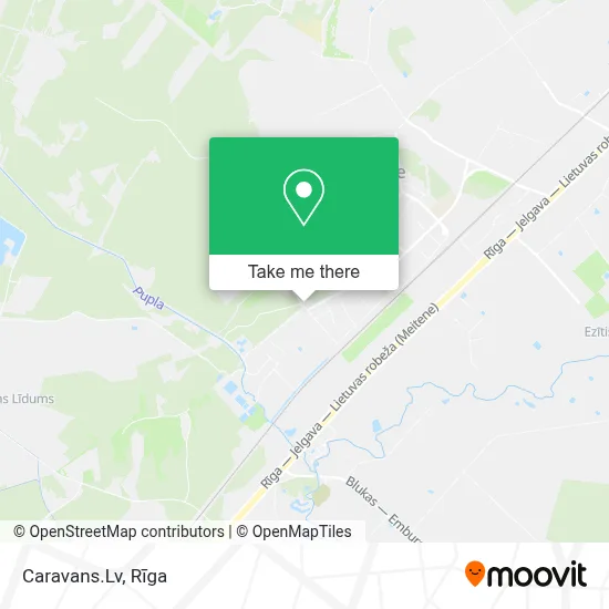 Caravans.Lv map
