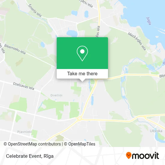 Celebrate Event map