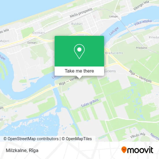 Milzkalne map