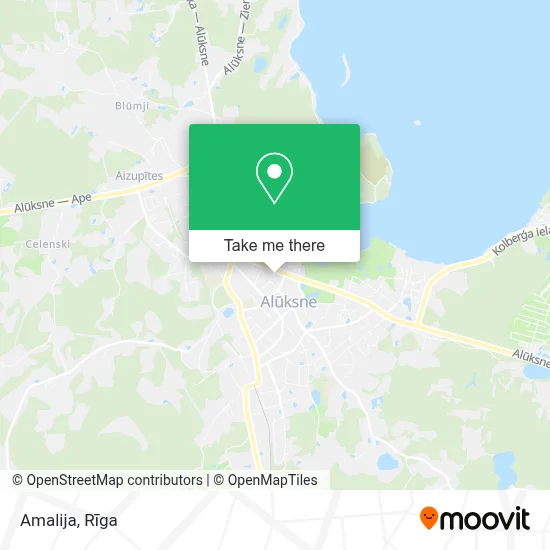 Amalija map
