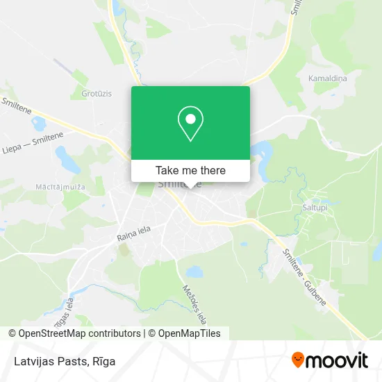 Latvijas Pasts map