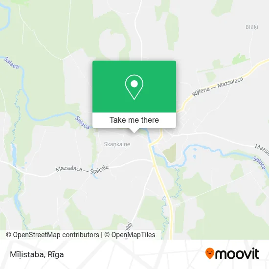 Mīļistaba map