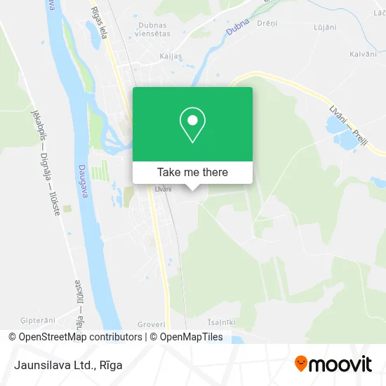 Jaunsilava Ltd. map