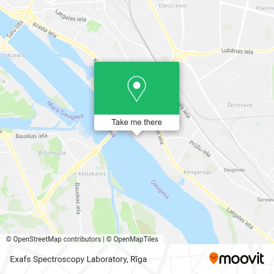 Exafs Spectroscopy Laboratory map