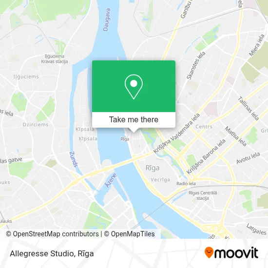 Allegresse Studio map