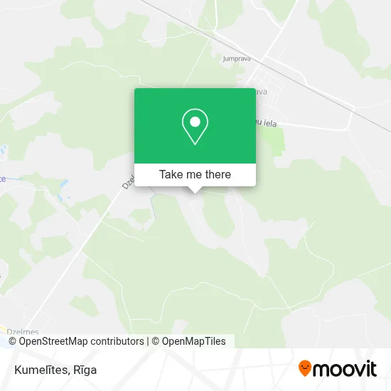 Kumelītes map