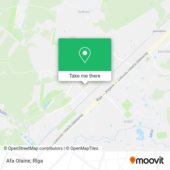Afa Olaine map