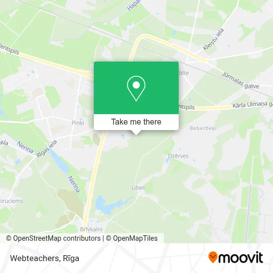 Webteachers map