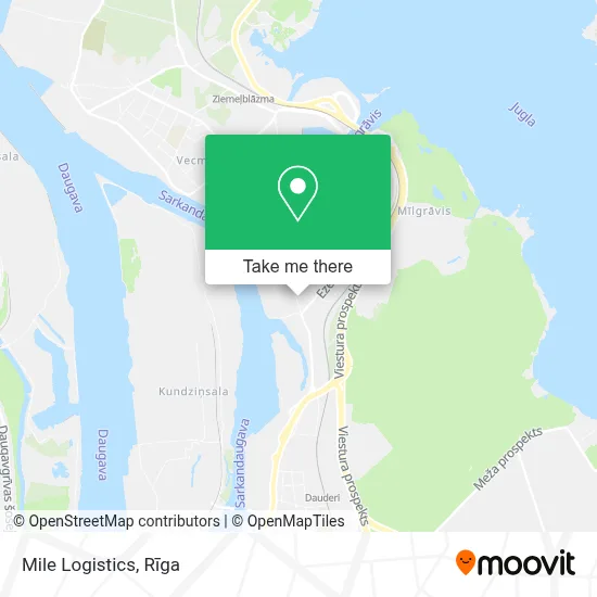 Mile Logistics map