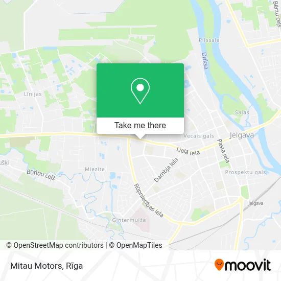 Mitau Motors map