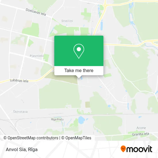 Anvol Sia map