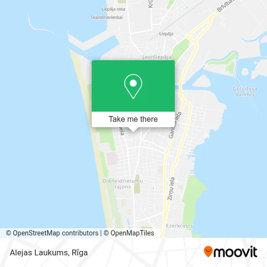 Alejas Laukums map