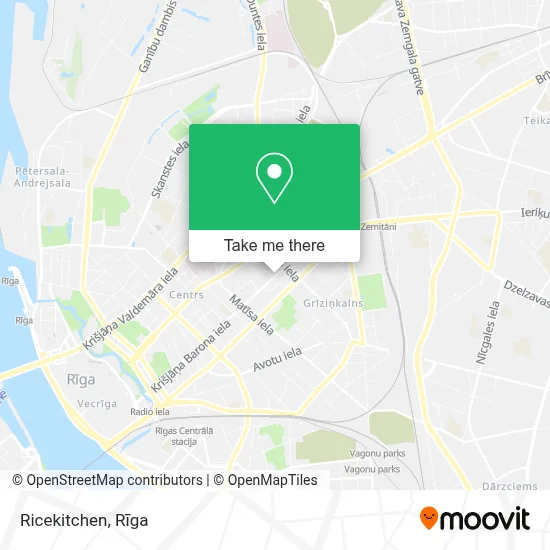Ricekitchen map