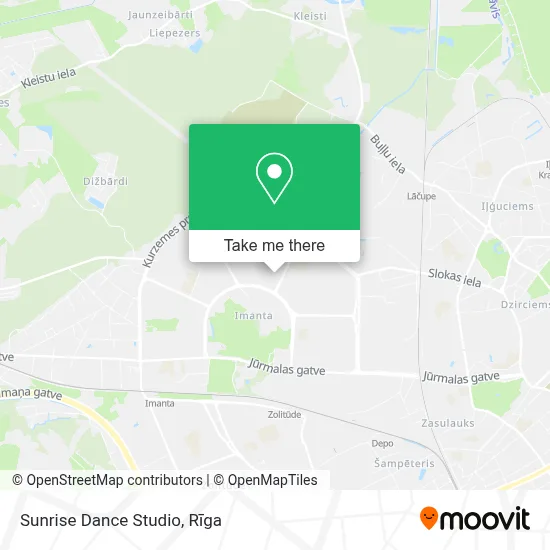 Sunrise Dance Studio map