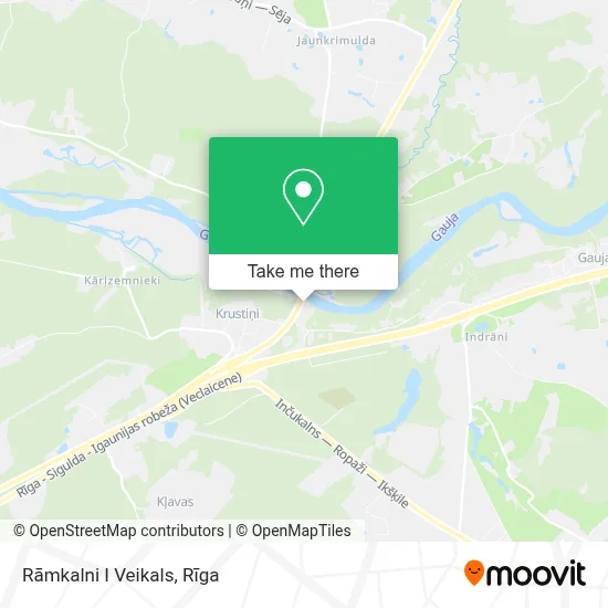 Rāmkalni I Veikals map