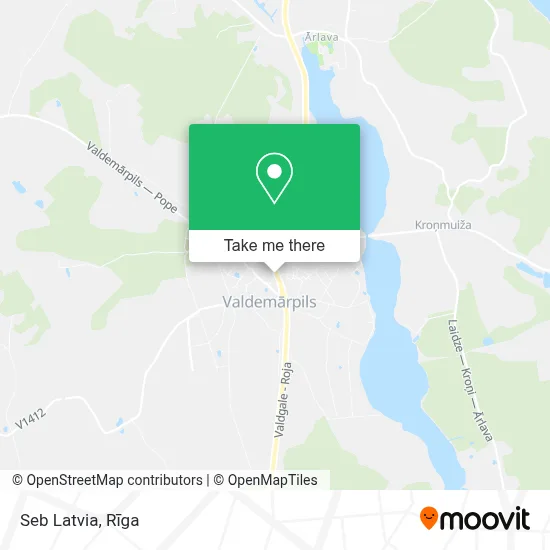 Seb Latvia map