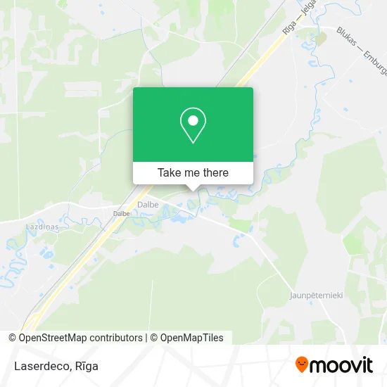 Laserdeco map