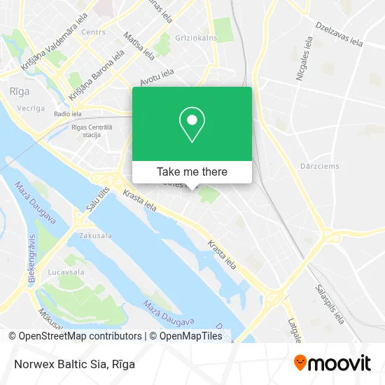 Norwex Baltic Sia map